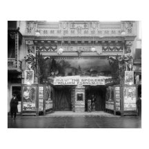 Le Leader Theater, 1921. Photo vintage