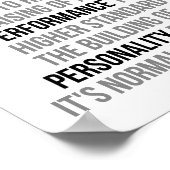 Poster Le Leadership, C'Est La Levée D'Une Vision Personn (Coin)