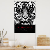 Poster Le leadership motivationnel du Tigre de Sumatra en (Cuisine)