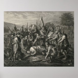 Poster Le légendaire héros suisse Arnold von Winkelried S