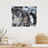 Poster Le léopard des neiges sur le rôti (Cuisine)