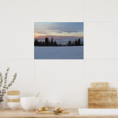 Poster Le lever du soleil des Tatras (Cuisine)