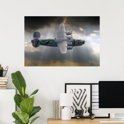 Poster "Le Libérateur" (Bureau à domicile)