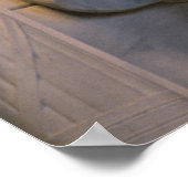 Poster Le Lincoln Memorial à Washington DC. (Coin)