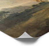 Poster Le lion attaque un cheval (Coin)