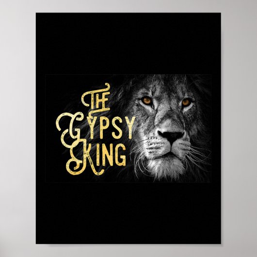 Poster Le lion du roi tzigane (Devant)