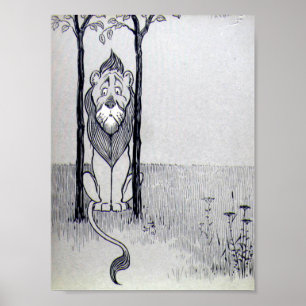 Poster Le Lion Lâche