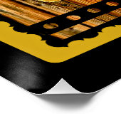 Poster Le Lion Pose Avec L'Agneau (Coin)