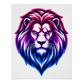 Poster Le Lion Puissant - Édition Bi-Souveraine