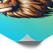 Poster Le lion sage (Coin)