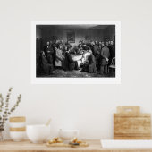 Poster Le lit de mort de Lincoln (Cuisine)