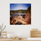 Poster Le littoral de la péninsule supérieure du Michigan (Cuisine)