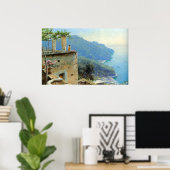 Poster Le littoral de Ravello (Bureau à domicile)
