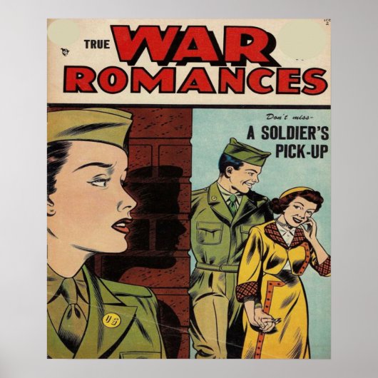 Poster Le livre comique War Romantics (Devant)