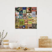 POSTER LE LIVRE DE JSBC COUVRE LA COLLECTION DE LIVRES CO (Cuisine)