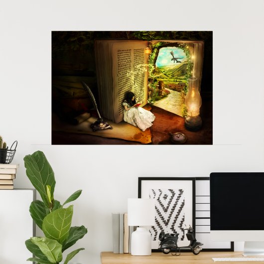 Poster Le Livre Des Secrets (Bureau à domicile)