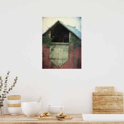 Poster Le loft de foin (Cuisine)