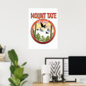 Poster Le logo du voyage du Mont Tate Japon (Bureau à domicile)