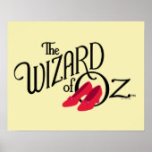 Poster Le Logo Wizard Of Oz™ (Devant)