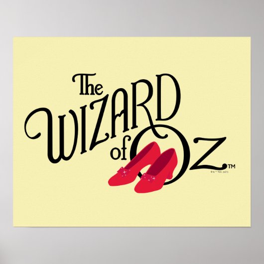 Poster Le Logo Wizard Of Oz™ (Devant)