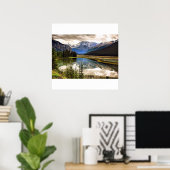 Poster Le Long De La Promenade Icefield (Bureau à domicile)