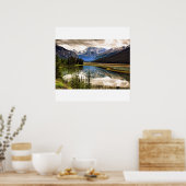 Poster Le Long De La Promenade Icefield (Cuisine)