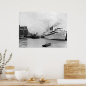 Poster Le long de la rivière, Buffalo, N.Y. : 1905 (Cuisine)