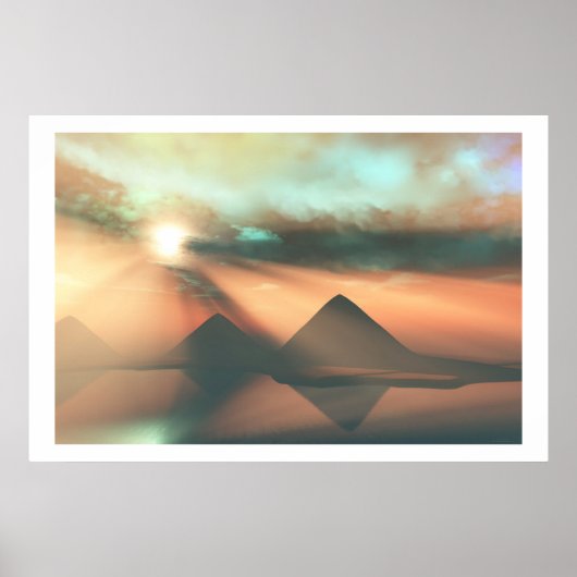 POSTER LE LONG DE L'IMPRESSION DE NILE (Devant)