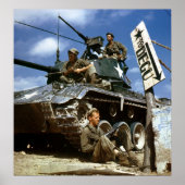 Poster Le long du front de Naktong (Devant)