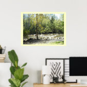 Poster Le long du ruisseau (Bureau à domicile)