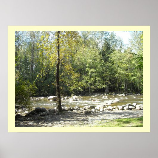 Poster Le long du ruisseau (Devant)