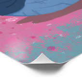 Poster Le long voyage du respect des Pos Romantiques (Coin)