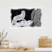 POSTER LE LOUP BLANC (Cuisine)