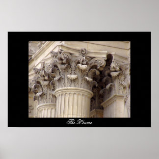 Poster Le Louvre