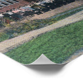 Poster Le lycée avec Faculté et Étudiants (Coin)