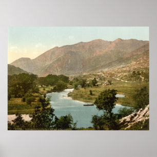 Poster Le MacGillicuddy Reeks, Killarney, comté de Kerry