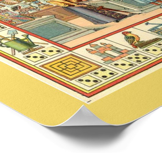 Poster Le magasin de jouets (Coin)