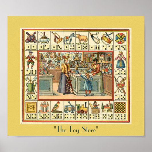 Poster Le magasin de jouets (Devant)