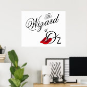 Poster Le Magicien d'Oz (Bureau à domicile)