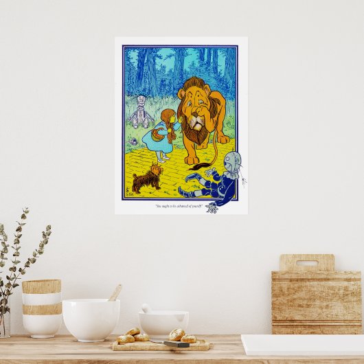 Poster Le Magicien d'Oz : Vous devriez avoir honte ! (Cuisine)