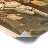 Poster Le magicien du théâtre rétro d'Oz (Coin)