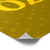 Poster Le Magicien Merveilleux de l'affiche littéraire OZ (Coin)