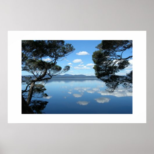 Poster Le magnifique ciel bleu (Devant)