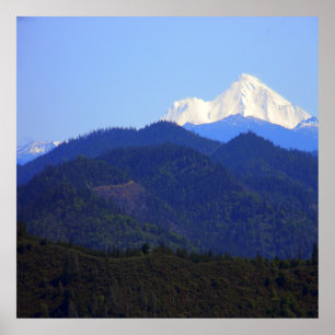 Poster Le magnifique mont Shasta....