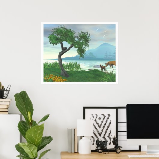 Poster Le Maïden Tree (Bureau à domicile)