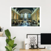 Poster Le Main Concourse (photo) (Bureau à domicile)