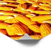 Poster Le maïs sur la plaque (Coin)