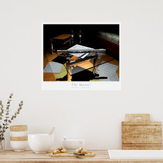 Poster Le Maître (Cuisine)