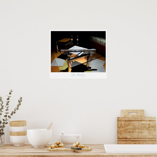 Poster Le Maître (Cuisine)