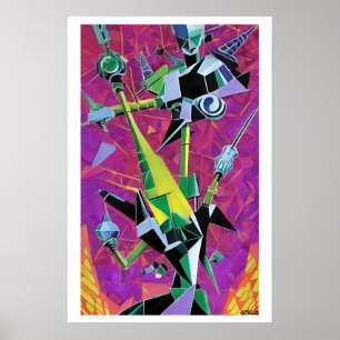 Poster Le maître Swordsbot